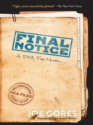 cover image of Final Notice